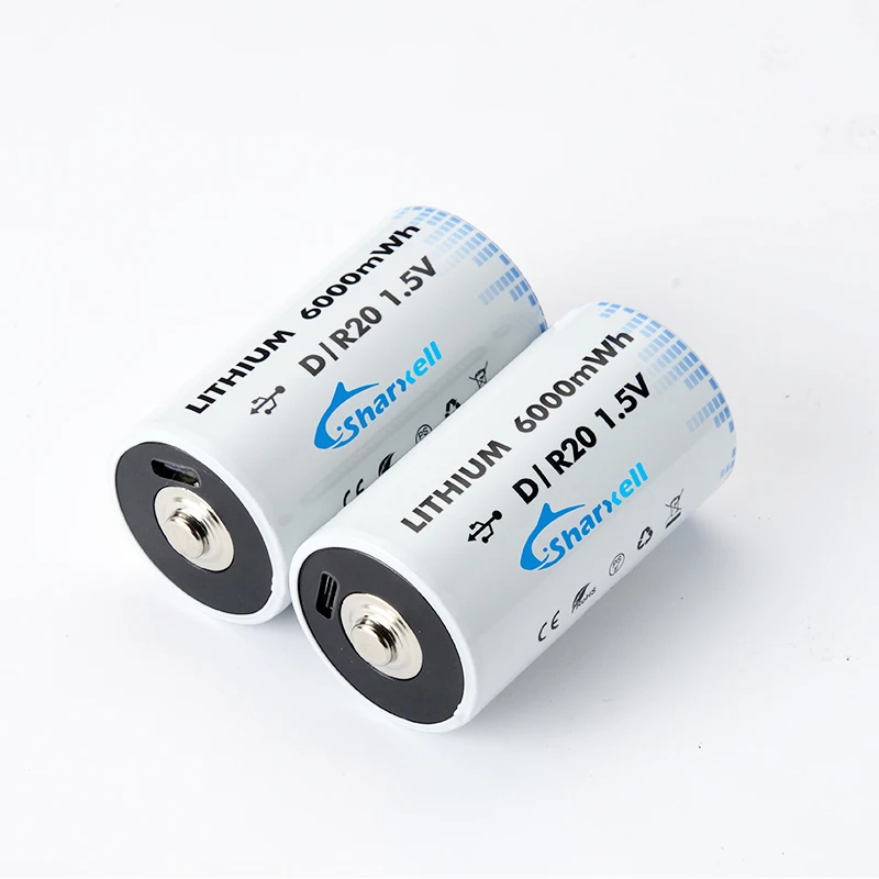 Литиевые батареи NB-IOT высокой емкости газовый счетчик 1,5 В 6000 мАч D размер первичный литий-ионный аккумулятор