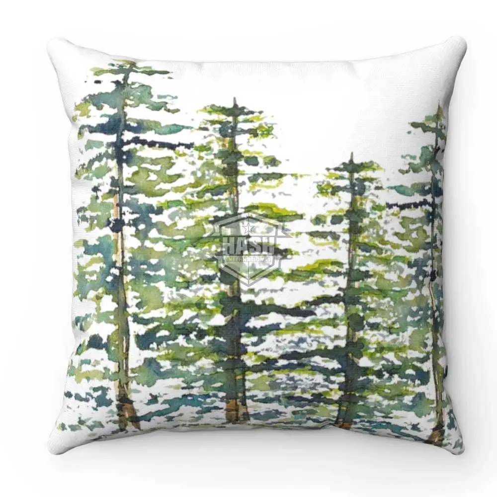 New Arrival Floral Pattern Throw Pillow Cover Spun Polyester Square Pillow Case in new Style and Good Quality