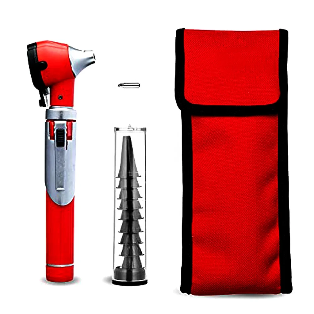 New Arrival Fiber Optic Otoscope Set High Quality Digital Ophthalmoscope Operating Mini Otoscope Diagnostic Ear Scope With Light