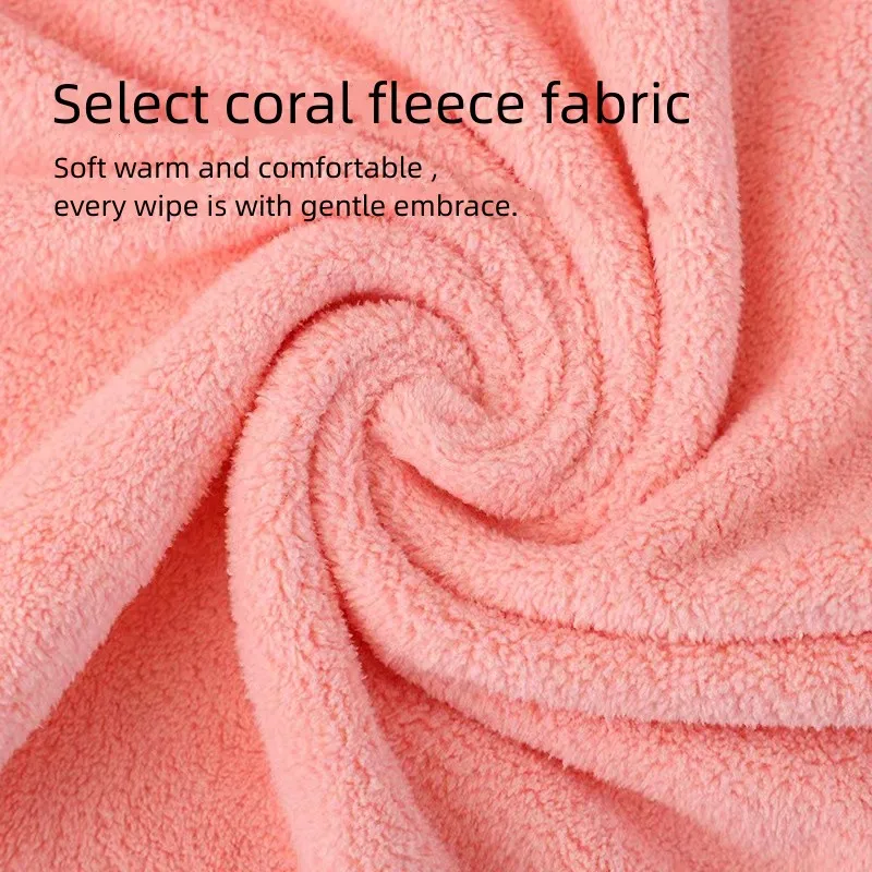 Wholesale coral fleece Star delu towel bath towel 3D three-dimensional embroidery piping border cute adult baby universal