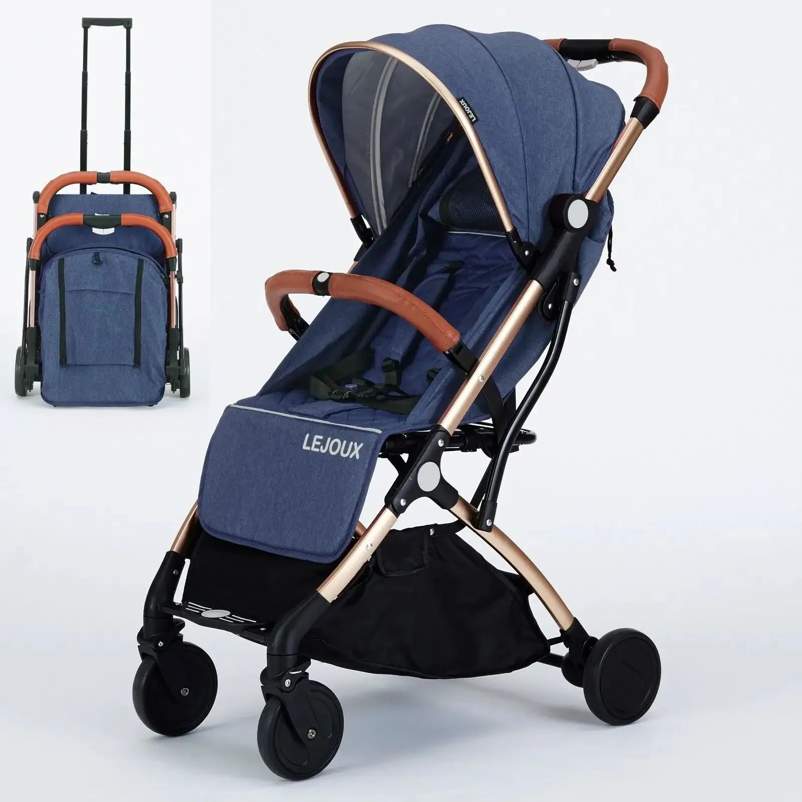 New High quality easy folding baby light travel stroller /Travel portable collapsible breathable baby stroller