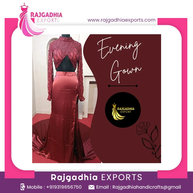 Long Elegant Evening Gowns Prom Dresses Beaded Party Gown High Quality One Piece Backless Sexy V Neck Formal for Women Burgundy