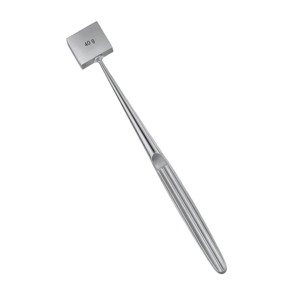 Surgical Grade HEERMANN Mallet 195 mm 7.34 Inch Hollow Handle Stainless Steel Bone Mead Mallet Hammer