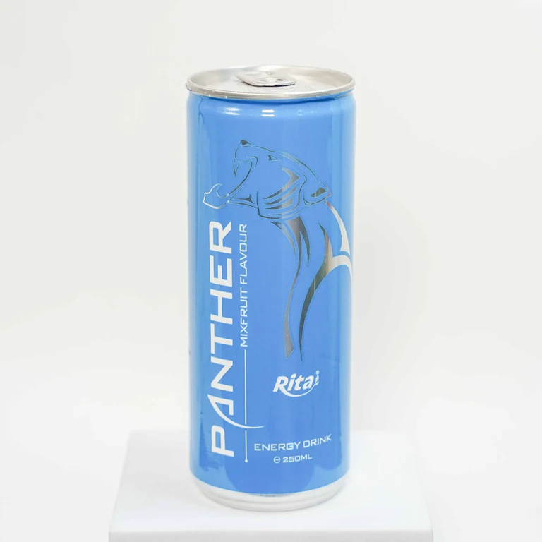 Wholesale 250ml Sleek Red Private Label Energy Drink Cans Customized All Soft Drinks HACCP HALAL ISO Water Ginseng B12 Boxes