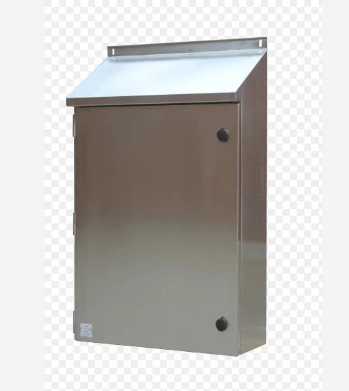 Sloping Roof Enclosure Wall Mount Stainless Steel Electrical Enclosure IP66