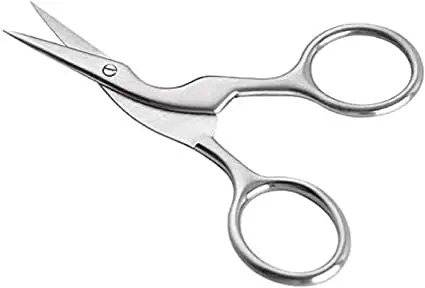 Профессиональные многофункциональные ножницы для бровей из нержавеющей стали, изготовленные для обрезки и придания формы бровям с индивидуальным цветом и размером