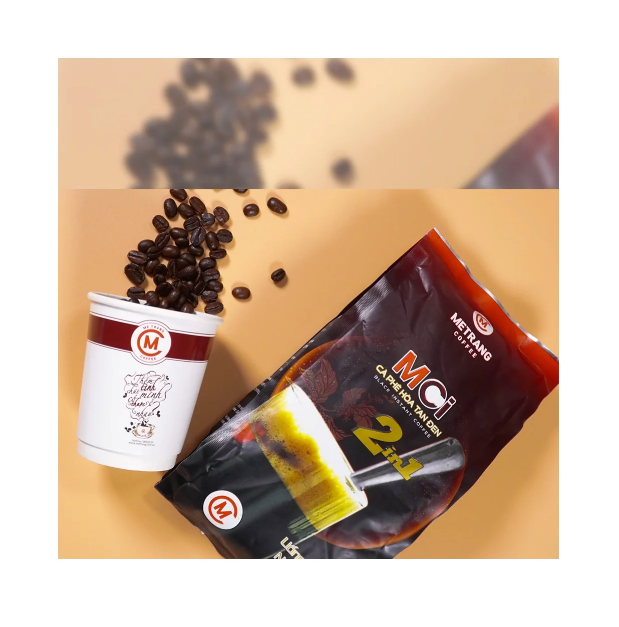 Top Best Quality Products Instant Coffee 2in1 500gr - Instant Coffee in Bulk Powder Made in Vietnam for Export