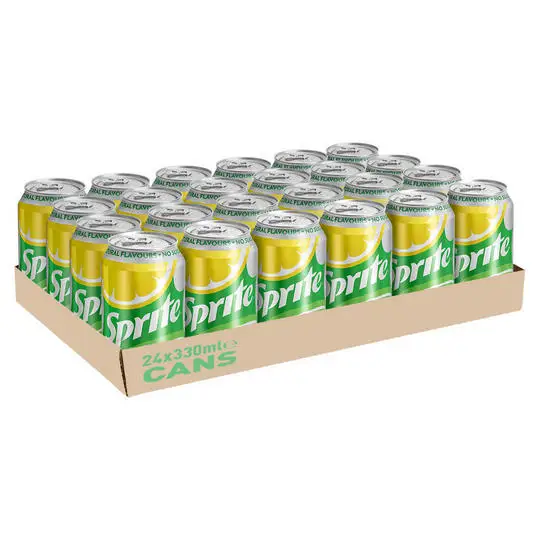 Original Sprite Soft Drinks - Available in Cans and bottle(All Text Available)