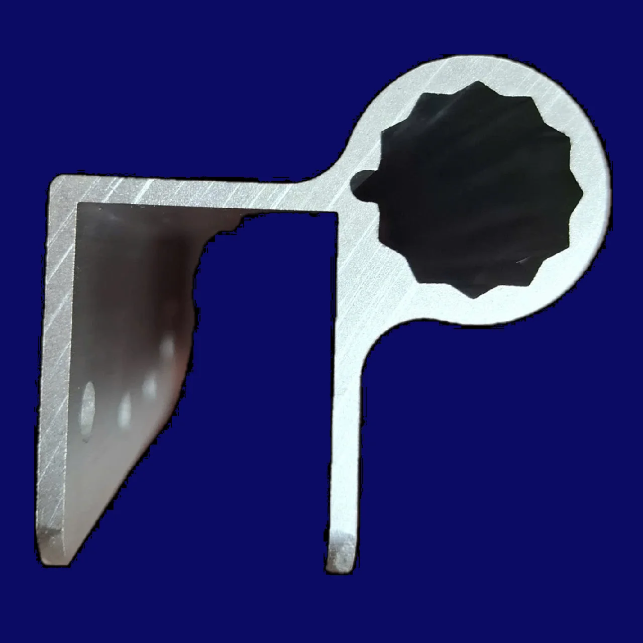 Door Hinge ISO Certified Extrusion OEM Tailored Anodized Profile Laser Machining Produced in Vietnam at Competitive Price