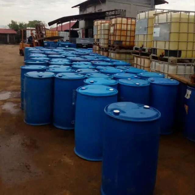Used/New Plastic 200L/210L HDPE Plastic Drum Plastic Barrel Drum 200 Liter HDPE Open Top Blue Packing Solid Color