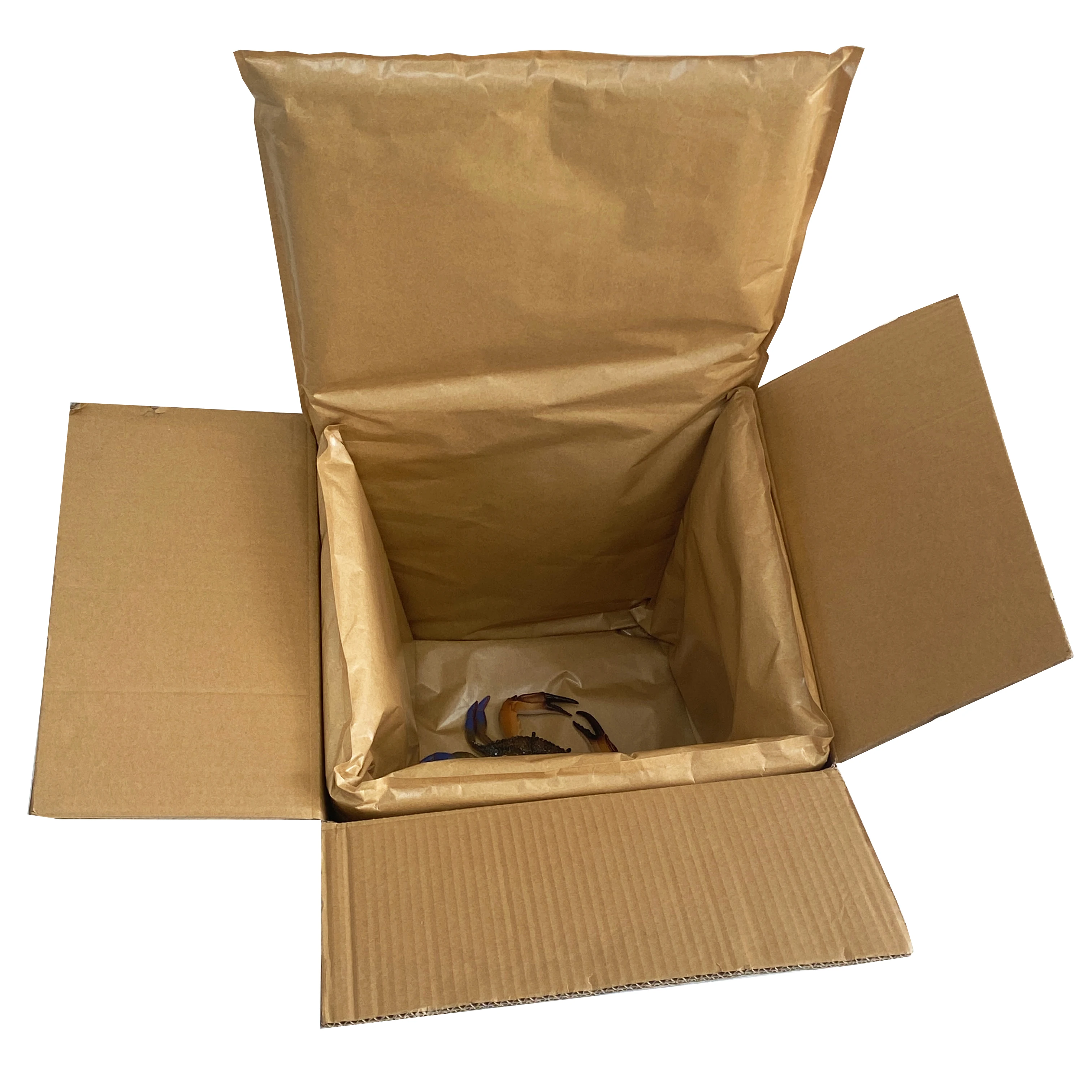 Source manufacturer  insulated shipping boxes for frozen food box thermal liner foil carton liner