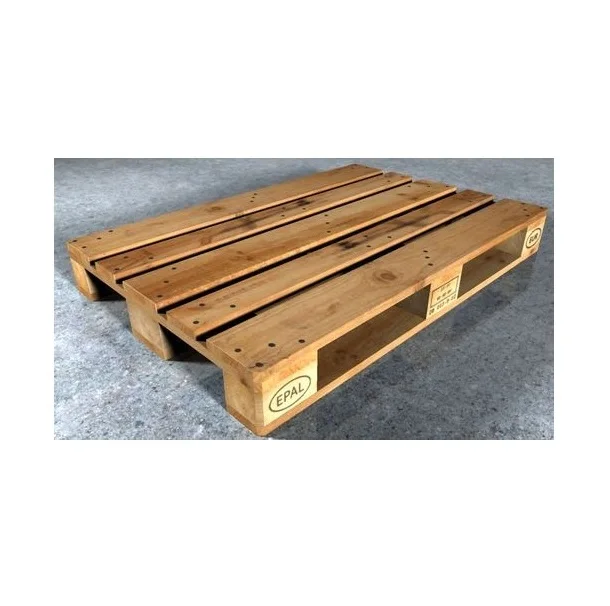 Best EPAL Euro Wood Pallets Wholesale Price Supplier Single Faced with Plastic Paper Material Bulk Stock Available Fast Shipping