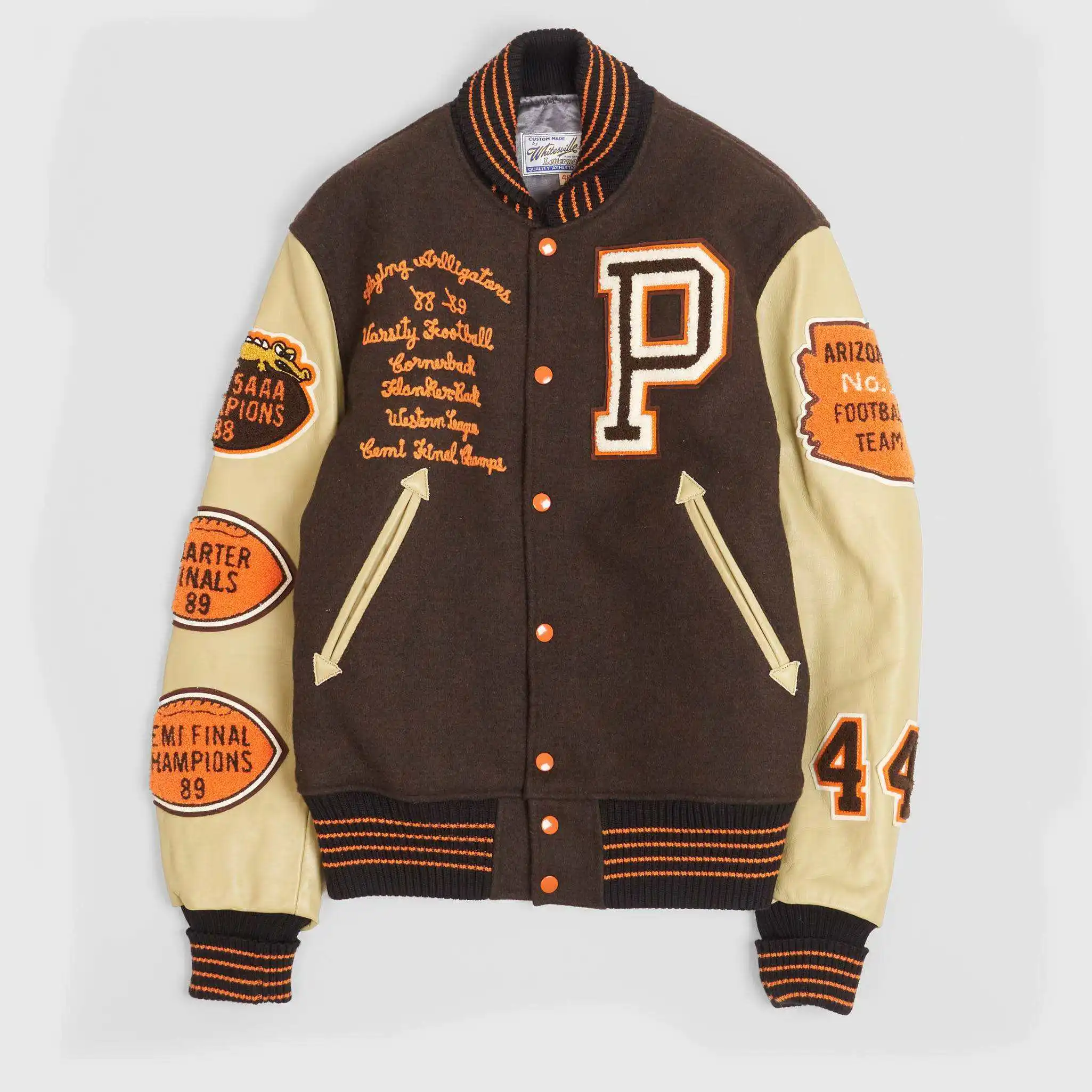 Varsity Jackets Custom Printing Long Sleeve Men Wool Jacket Men Plain Blank Varsity Letterman Jacket