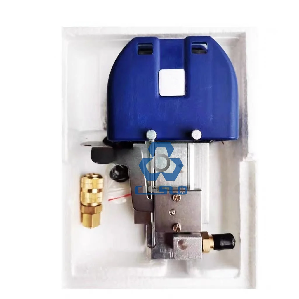 Простое в использовании устройство для завязывания узлов, прядильная пряжа, пневматический сращиватель