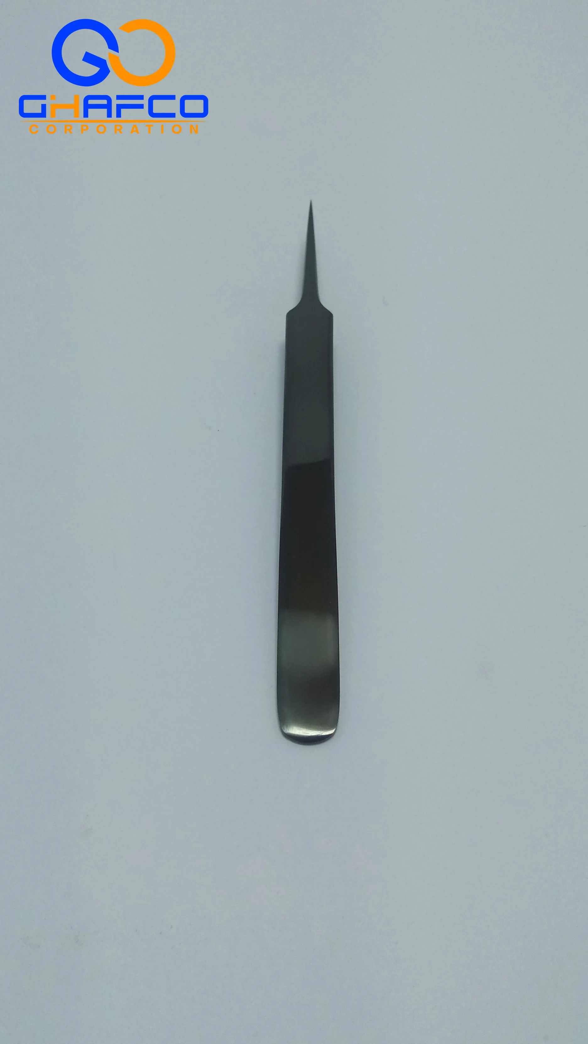 A Shape Pointed Fiber Tip Polish Black Plasma Coated Eyelash Extension Tweezers Russian Volume Tweezers Customized Tweezers