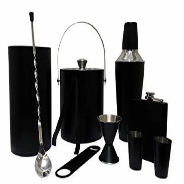 Stainless Steel Mirror Polished Bar Tools Set Creative Bartender Kit Stainless Steel 700Ml Making Shaker Bar Tools Cocktail Set