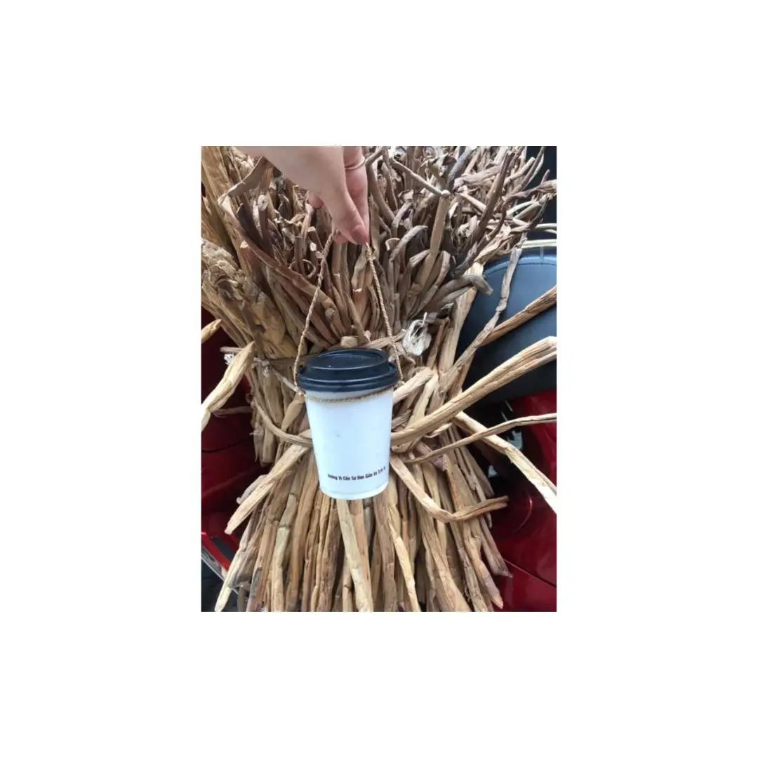 High Quality JUTE Coffee Holder Strap Eco-Friendly Cup Carrier Seagrass String Top Sale 2024 Sustainable String Beverage Use