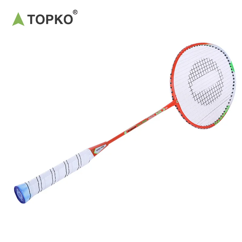 TOPKO Outdoor Backyard Games Iron Badminton Rackets  Durable Light Weight Professional Badminton Rackets