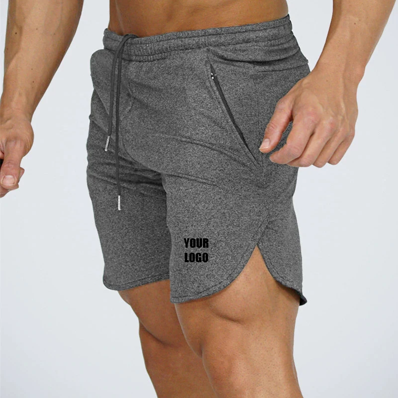 Custom Brand short pants Sweatpants mens shorts Calf-Length Fitness Bodybuilding gyms Joggers workout Shorts
