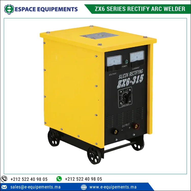 High Efficiency Easy Operational ZX6 Series Rectify Arc Welder Welding Machine for Welding Low Alloy Steel, Stainless Steel