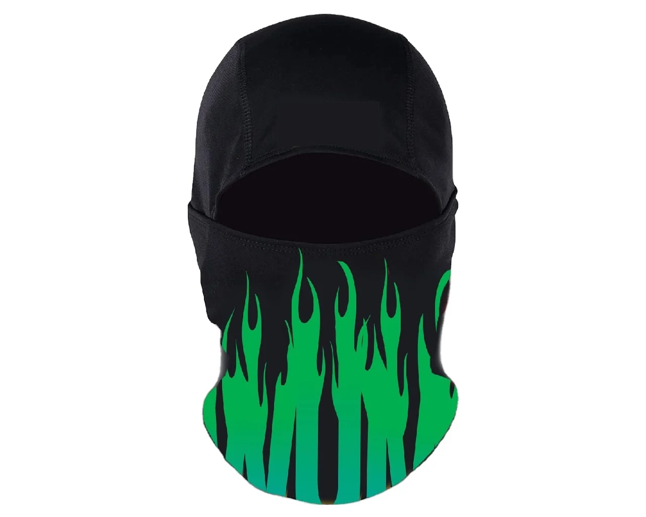 Wholesale Custom Design Embroidered 3 Hole Full Cover Face Bandit Rappers Knit Balaclava with Embroidery Logo