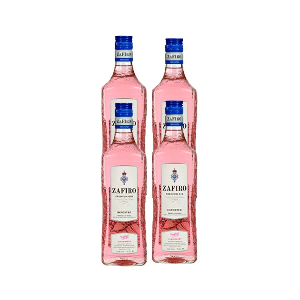 Best Quality Strawberry Aroma Selected  37.5% Alcohol Vol Medium Intensity Premium Strawberry Gin used for cocktails mixer