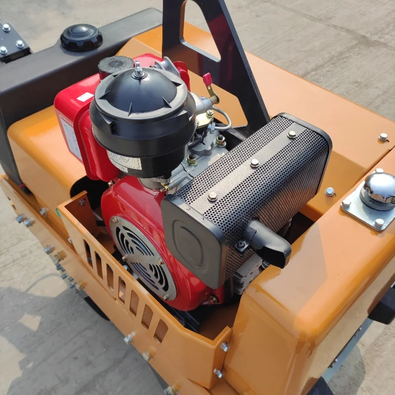 SVH50 Handle Road Roller Compactor Storike Road Roller Double Drum Road Roller