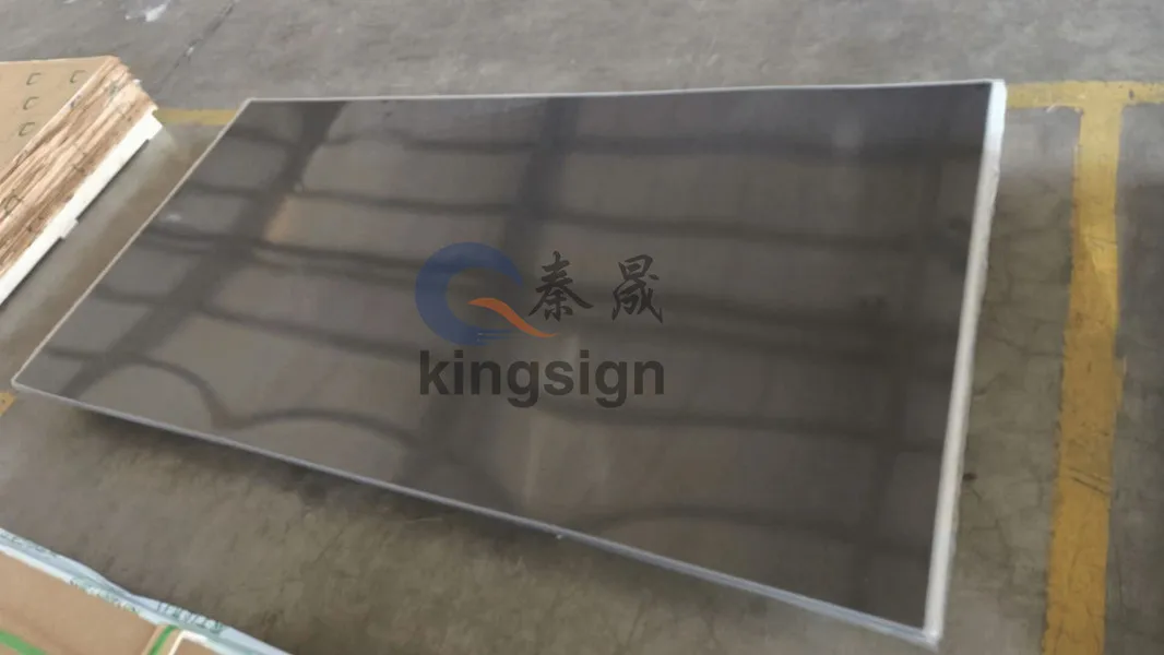 Kingsign solid sheet day black and white at night acrylic sheets