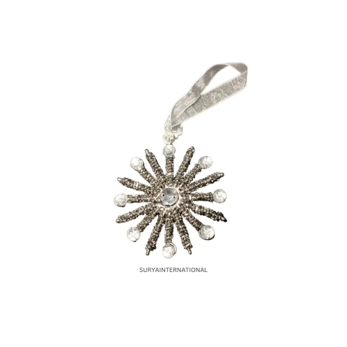 Unique Handmade Christmas Beaded Ornament and Hanging Decor - Festive Holiday Craft, Custom Designs, and Quality Gifts