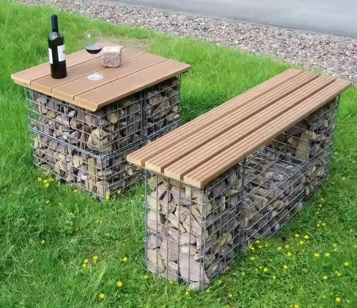 CE certification 100X80X30Cm Welded gabions Gabion stone fence