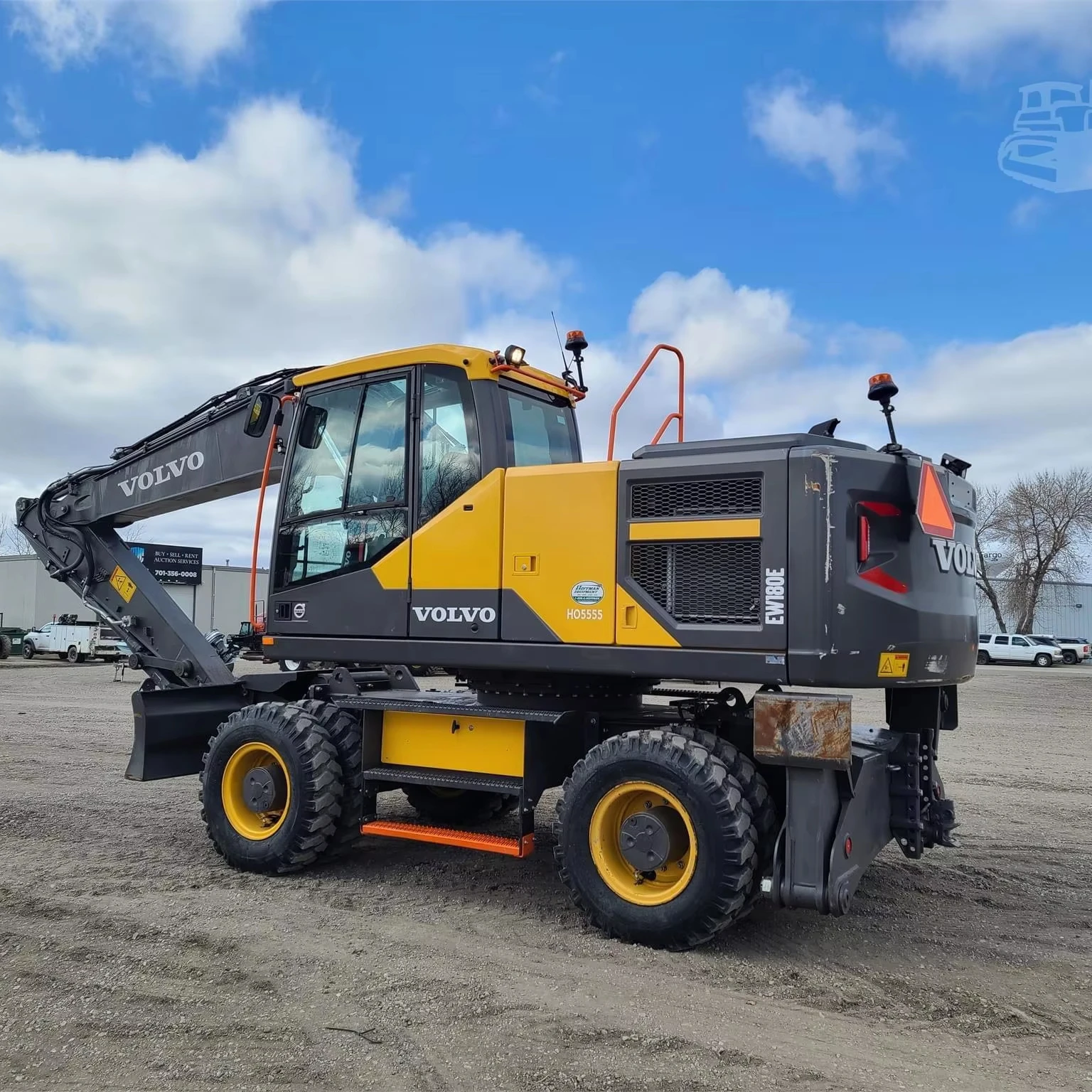 To Provide VOLVO EW180E Used  Wheel  Excavator  Quality Assurance Car Condition First-class Hot Boutique Excavators