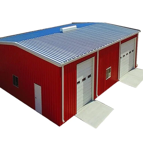 China prefabricated wide span steel warehouse