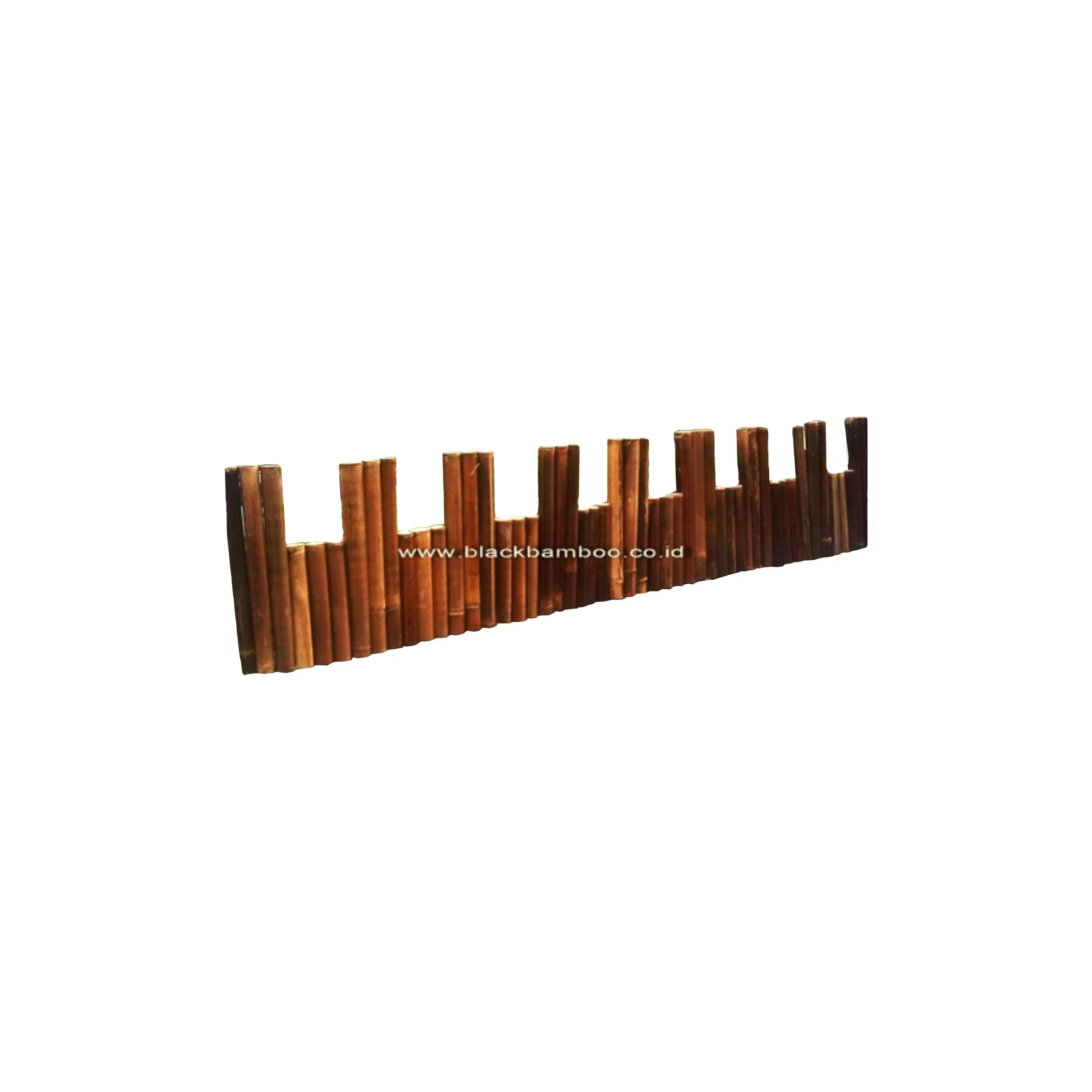 Bamboo Garden Border Landscape Edging - Landscape Edging - Landscaping Supplies Fencing, Trellis and Gates Natural