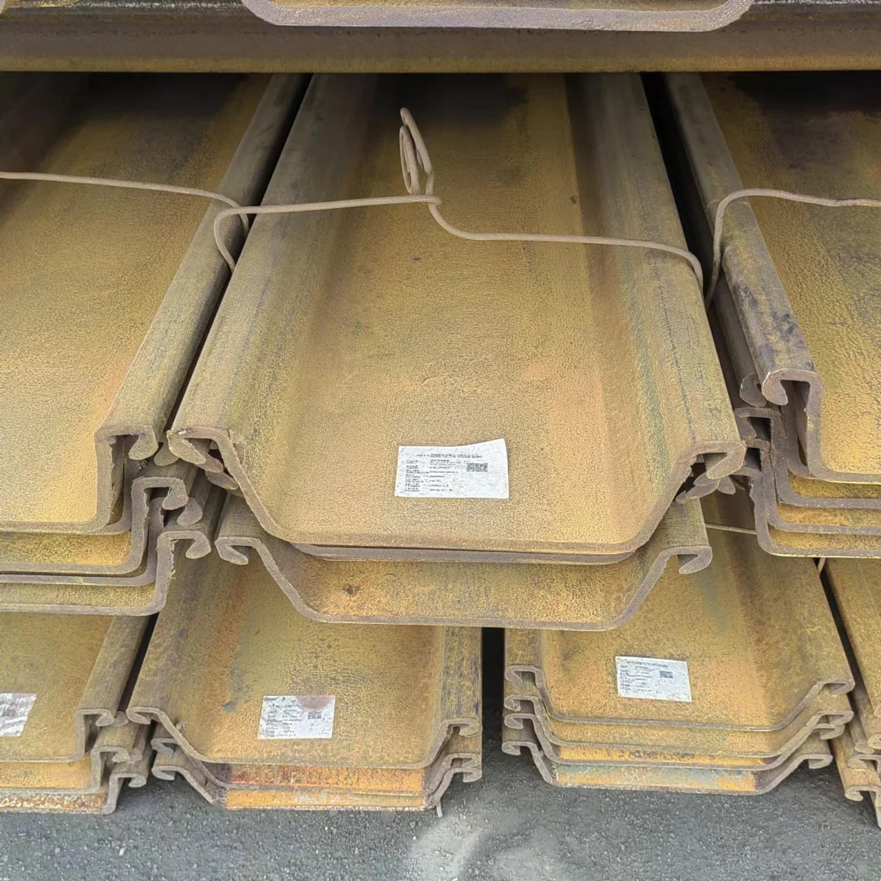 6m/9m/12m Hot Rolled Steel Sheet Piles