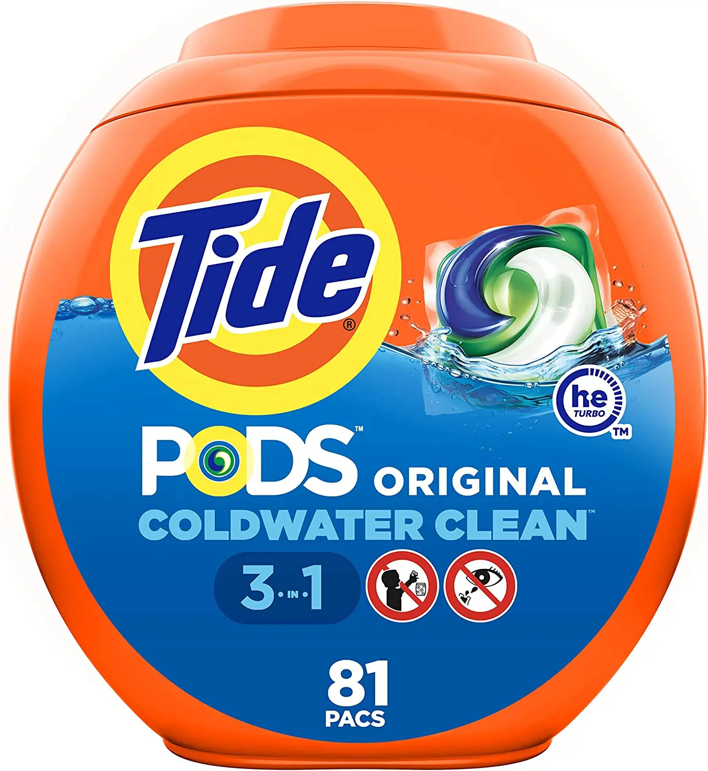 Жидкое моющее средство для стирки Tide PODS пружинный запах луга