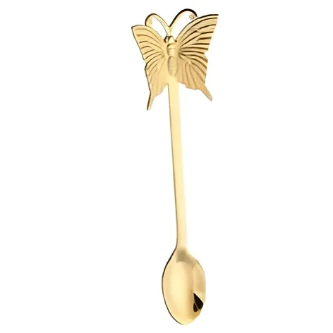 Made In India Modern Design Wholesale Brass Tea Spoons Cutlery For Hotels & Restaurants Cafes Low Prices 2024