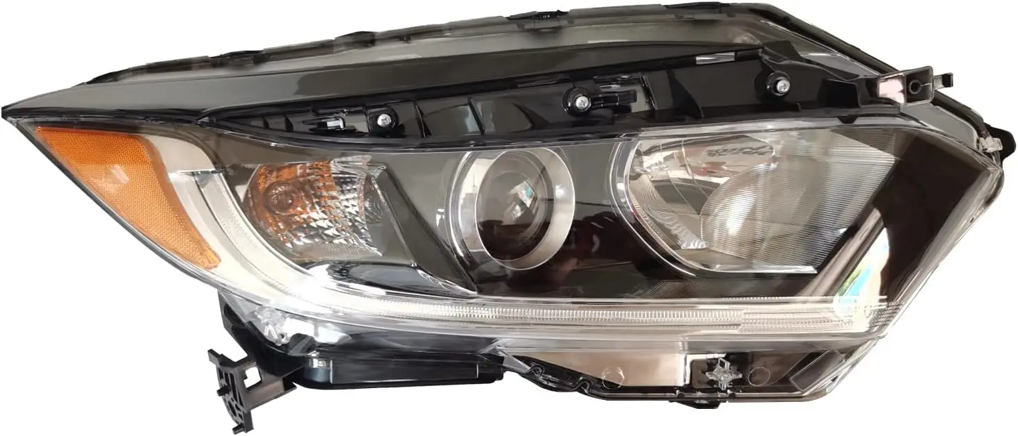 Factory Headlights Halogen Black For Honda 2018 2019 2020 2021 HRV HR-V LH RH Headlamps W/LED DRL