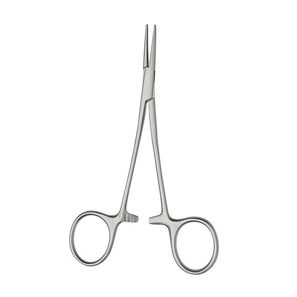 High Quality Mosquito Forceps Curved & Straight Stainless Steel Surgical Instruments Locking Tweezers Clamp Curved