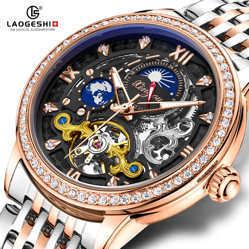Tourbillon Automatic Mechanical Mens Watch Costom Watches Manufacturer Mechanical Make Custom Watch Luxury Leather