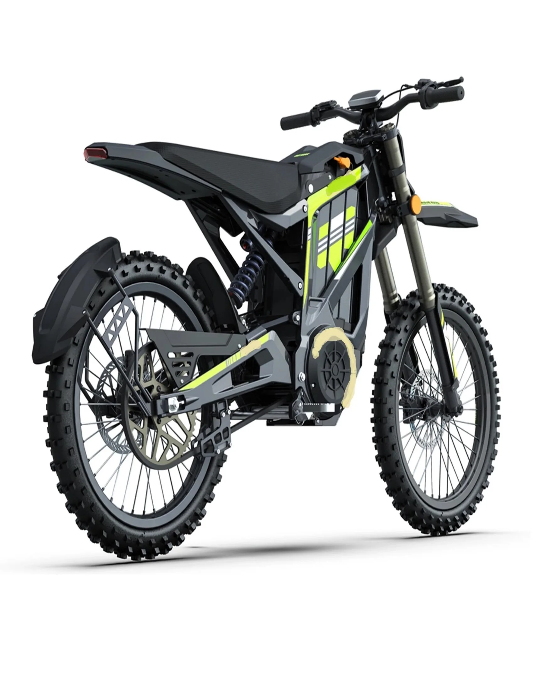 Street Legal New Electric Motorcycles 72V W off Road Electric Bike Long Range 40ah Dirt Bike Electric Motorcycle