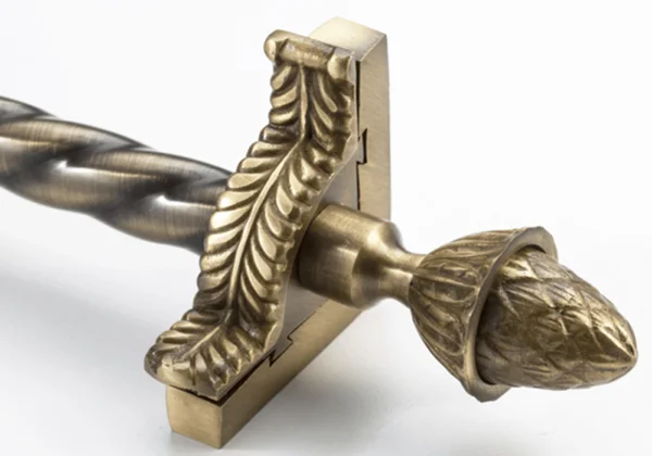 OMG Industries  brass rods for Stair carpet bracket / Stairs carpet fastening bar strip / Staircase rod