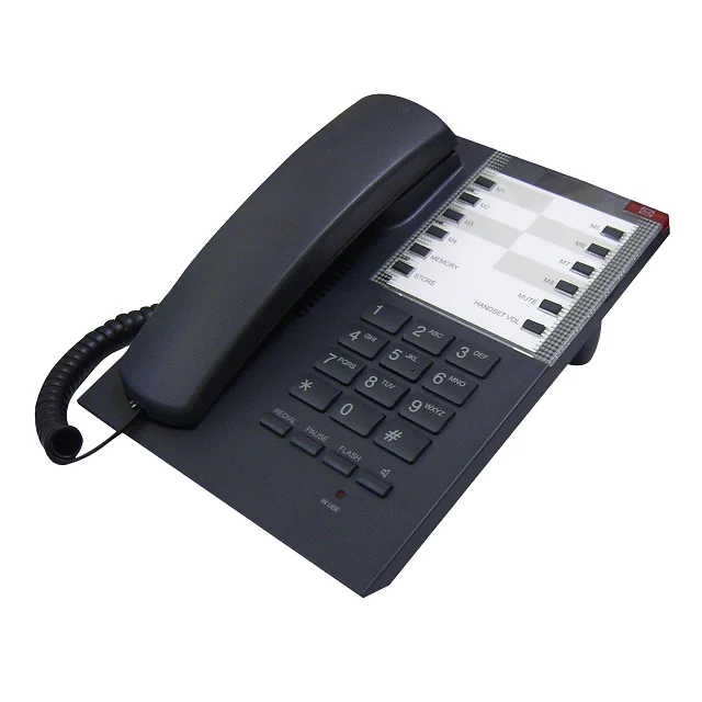 Аналоговый телефон с идентификацией вызова фиксированный стационарный основной OEM для домашнего бизнеса проводной офиса
