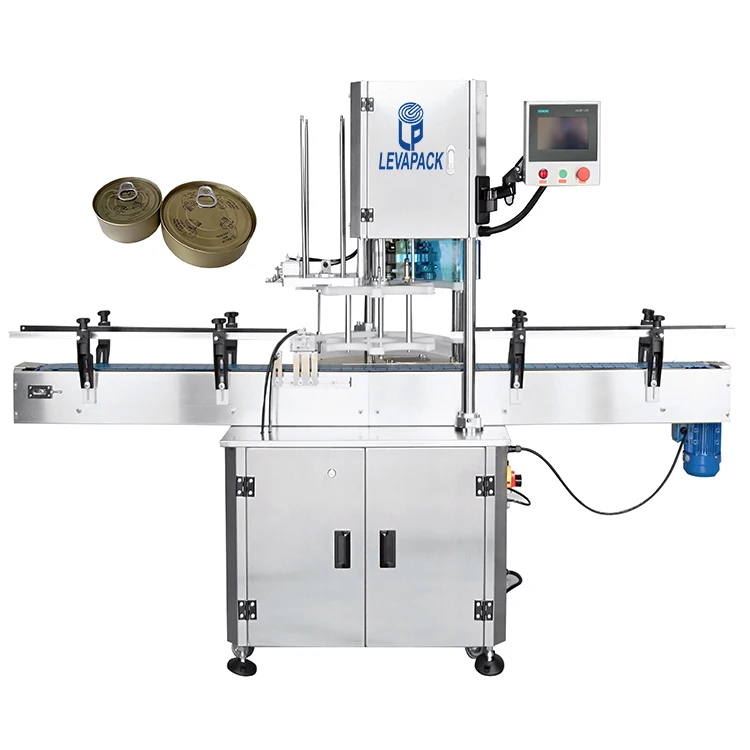 Fully automatic beverage soft drink can sealing machine tin can sealing machine aluminum can sealer machine