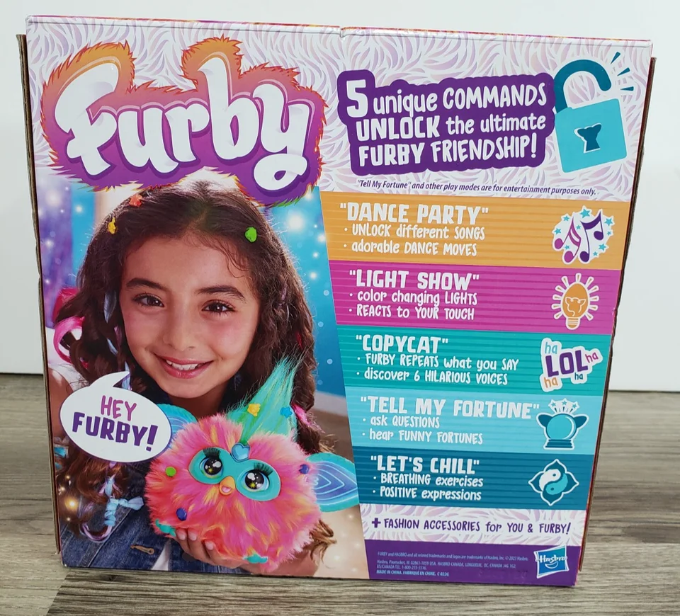 2024 Новая цена Furbys Coral 15 модных аксессуаров интерактивные плюшевые игрушки для 6-летних девочек и мальчиков старше активный голос