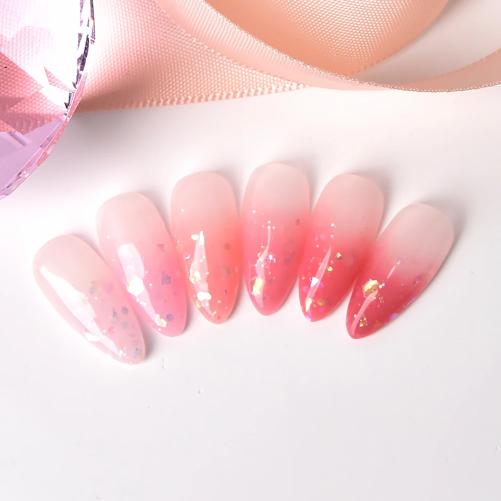 Korean gel polish 108 collection bunny tongue peach cottoncandy jelly bubble tea time four seasons nails