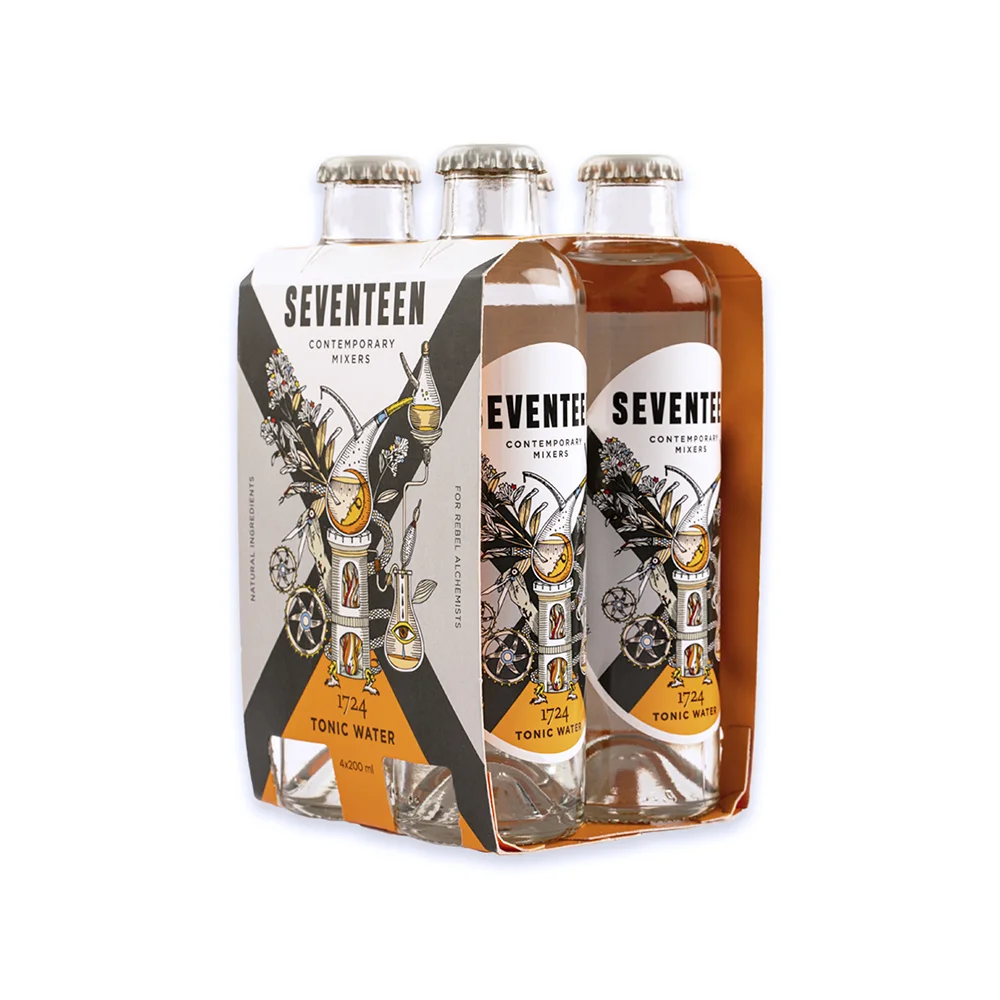 SEVENTEEN TONIC WATER BOT 4PK 24X20CL