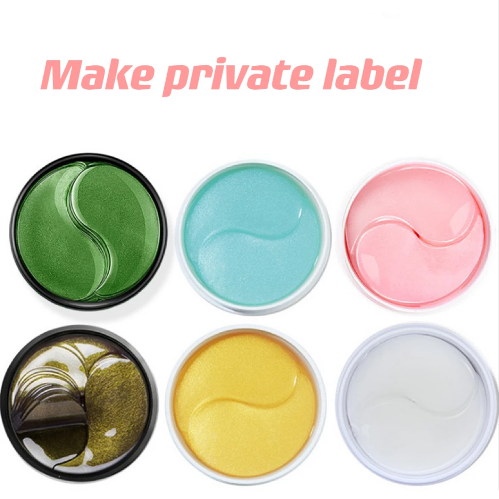 Korean Skin Care Firming and Anti-wrinkles Solution for the Under Eyes Sea Cucumber & Black Hydrogel Korean Eye Patch