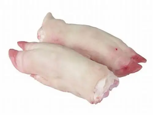 Premium Grade A Pork feet, Pig feet front and hind for export