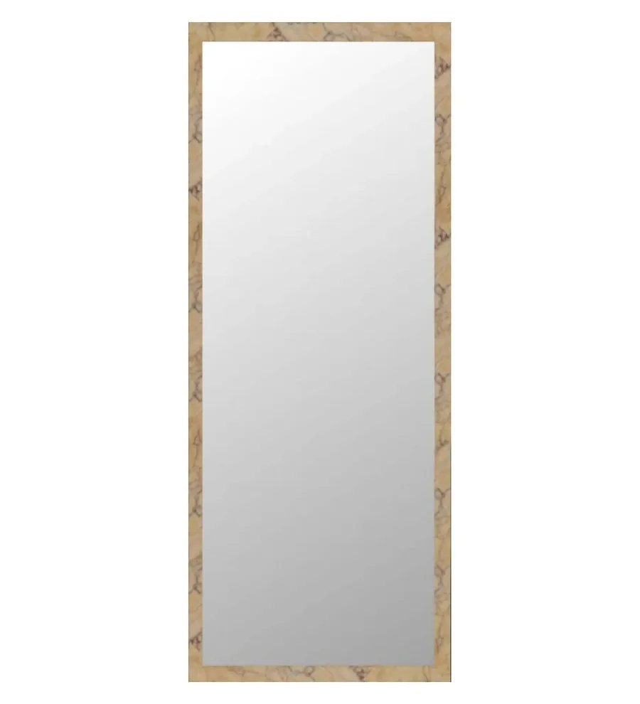 Yellow Glass Full Length Mirror Modern Full-Length Yellow Glass Mirror Yellow Glass Full-Length Wall Mirror