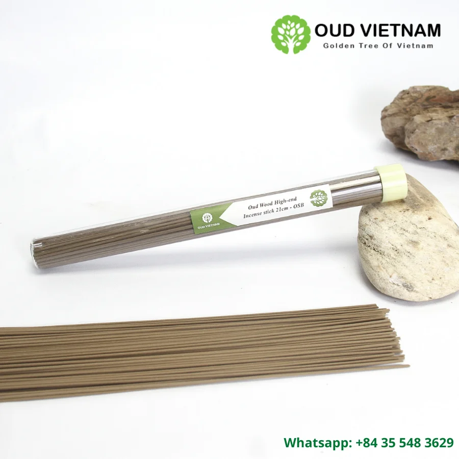 Wholesale Natural Incense Sticks Aroma Oud Vietnam High-end Grade Tripple a Plus Long Last Time Smelling